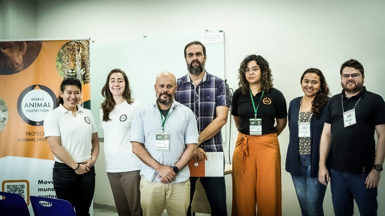 Equipe participante da plenária no evento Diálogos Amazônicos