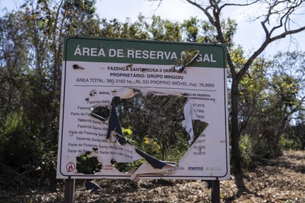 Placa Área de Reserva