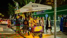 Instalação artística "Defunação" show Ney Matogrosso - hero