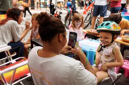 Atividades na Paulista Aberta