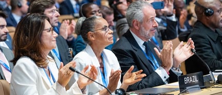 marina Silva participando da COP 29