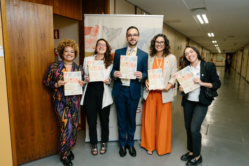 Grupo de idealizadores da Agenda Legislativa Animal 2025